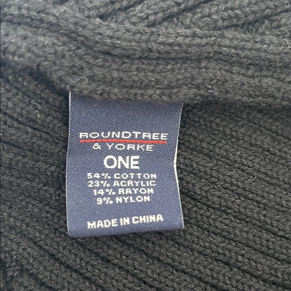 Roundtree & Yorke Dark Knit Hat